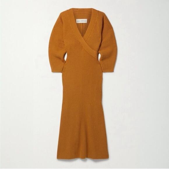 Mara Hoffman Samira Ribbed Knit Midi Sweater Dress NWT - Picture 3 of 12